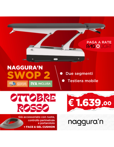 Lettino elettrico Naggura Swop 2